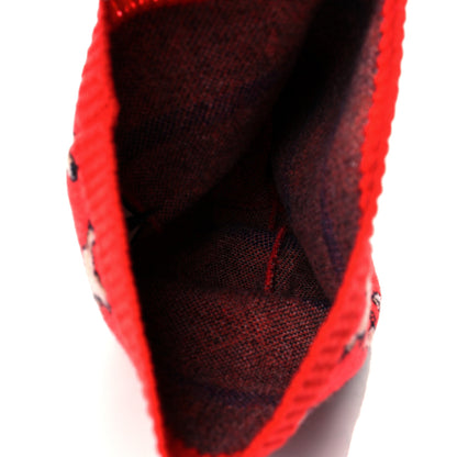 Gucci Wool Pig Print Beanie Hat M Red Multicolor 3 of 5