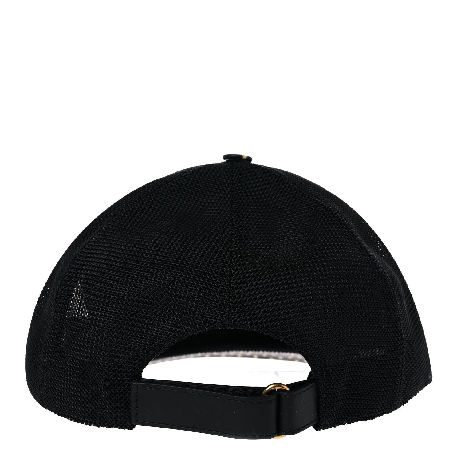 Gucci X SEGA Calfskin GUCCY Stars Baseball Hat M Black Gold 5 of 10
