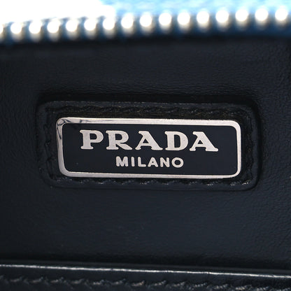 Prada Saffiano Whale Brique Crossbody Messenger Bag Marea 6 of 12