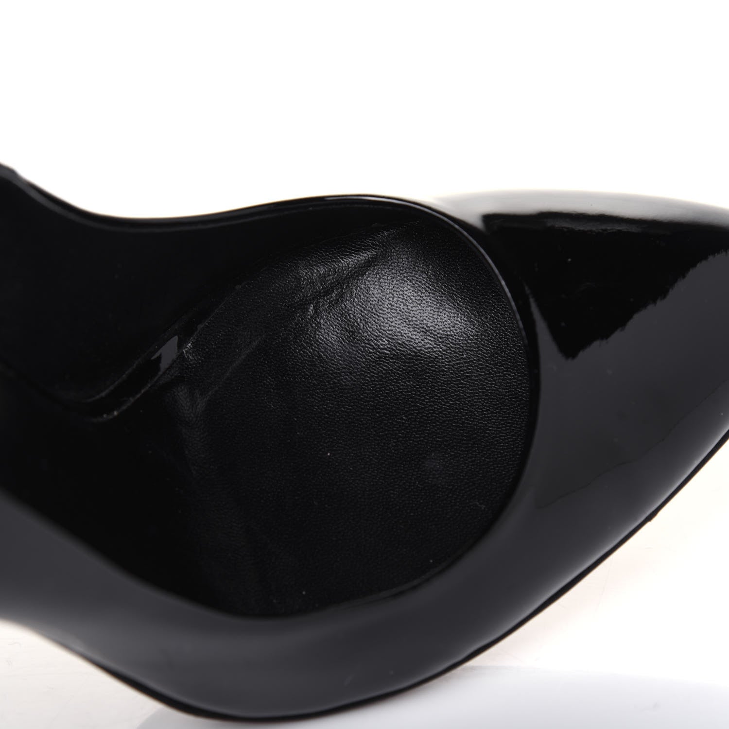 Gucci Patent Calfskin Pumps 38 Black 9 of 13