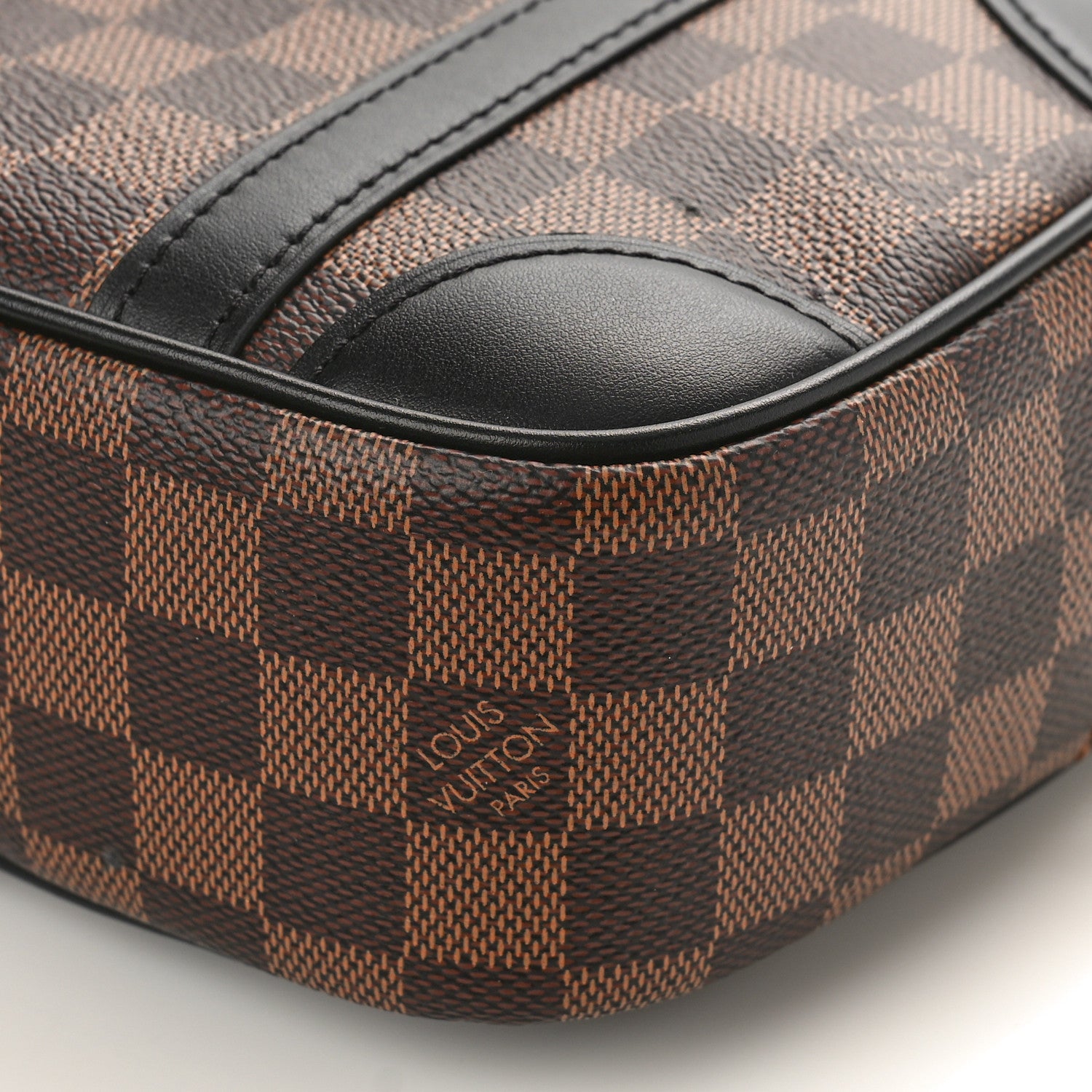 Louis Vuitton Damier Ebene Valisette Souple BB Black 7 of 7