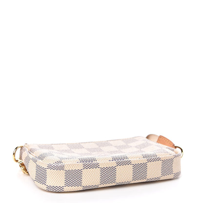 Louis Vuitton Damier Azur Mini Pochette Accessories 4 of 8