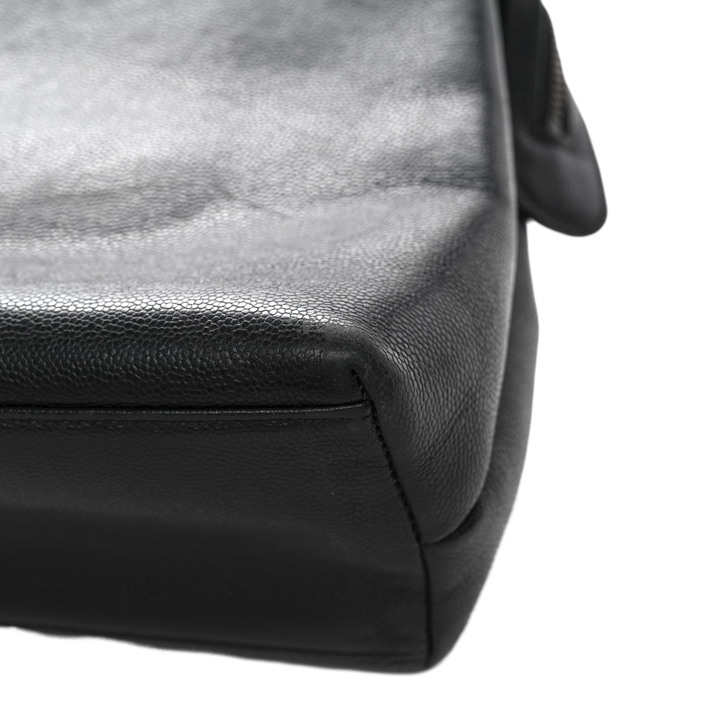 Caviar CC Shoulder Bag Black