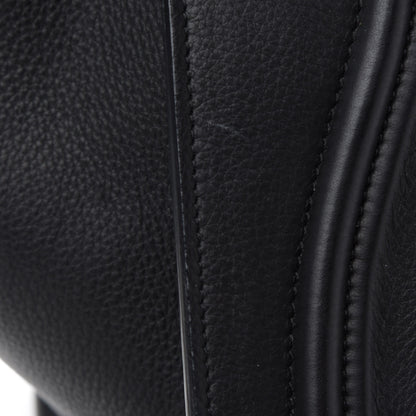 Celine Supple Calfskin Medium Phantom Luggage Black 10 of 11