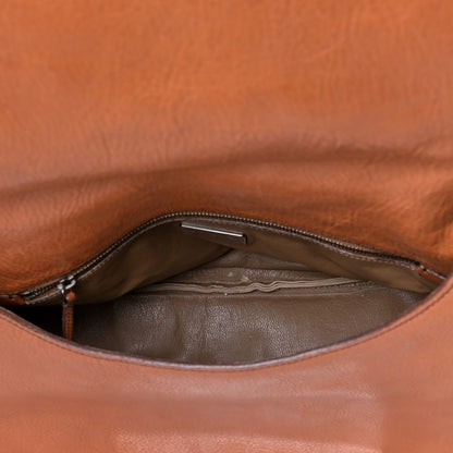 Prada Glace Calfskin Hobo Tan 4 of 12