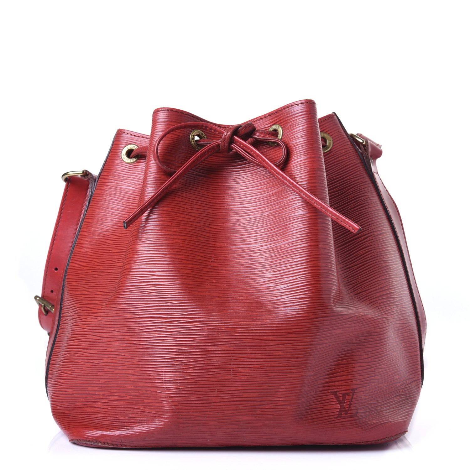 Louis Vuitton Epi Petit Noe Castillan Red 1 of 19