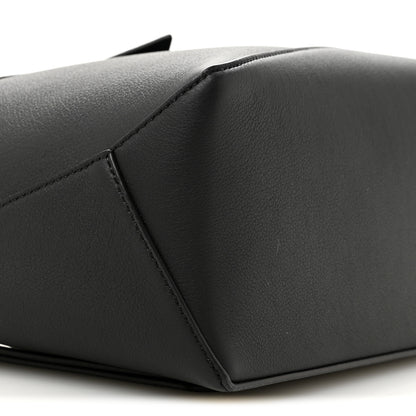 Loewe Calfskin Small Puzzle Edge Bag Black 9 of 12