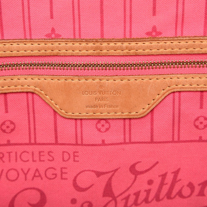 Louis Vuitton Monogram Roses Neverfull MM 6 of 14