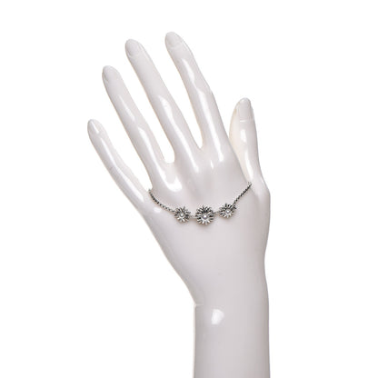 David Yurman Sterling Silver Pearl Starburst Bracelet 2 of 3