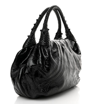 Fendi Crispe Vernice Spy Black 3 of 11