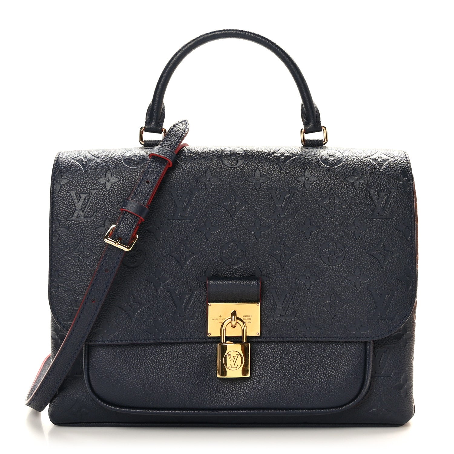Louis Vuitton Empreinte Marignan Marine Rouge 1 of 9