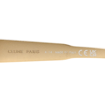 Celine Metal Triomphe 01 Sunglasses CL40235U Gold Green 5 of 6