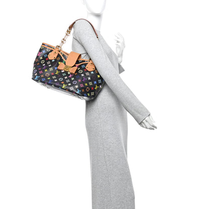 Louis Vuitton Monogram Multicolor Annie GM Black 2 of 9