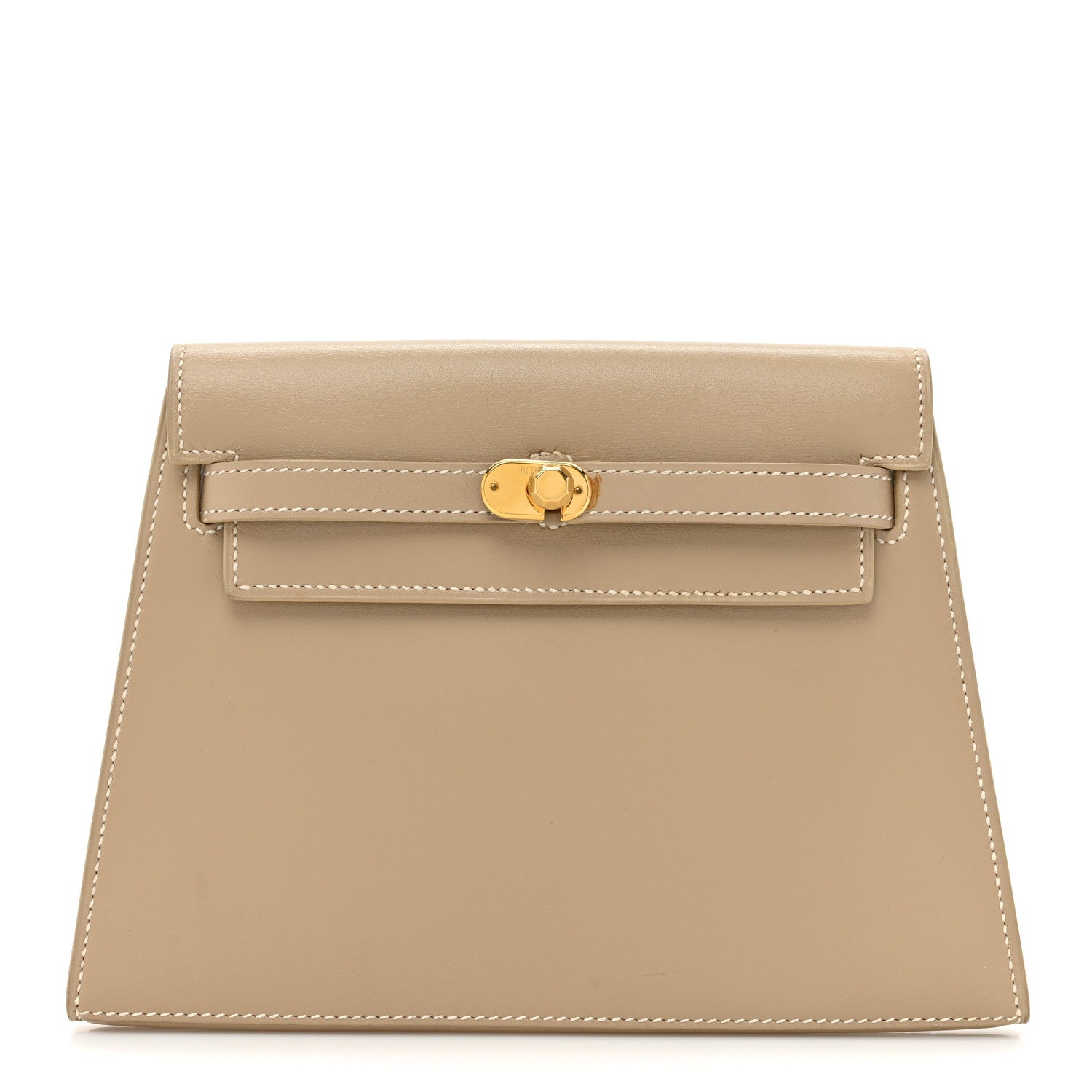 Hermes Box Kelly Danse Pochette Argile 1 of 12