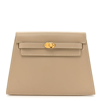Hermes Box Kelly Danse Pochette Argile 1 of 12