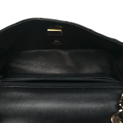 Chanel Lambskin Quilted Mini Rectangular Flap Black 4 of 10