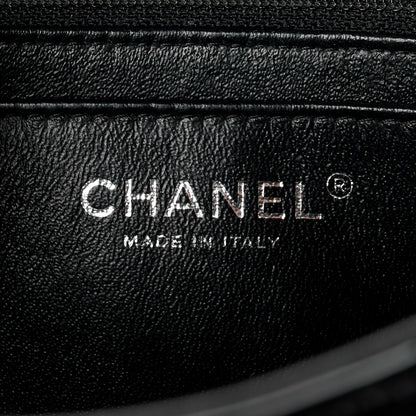 Chanel Patent Calfskin Quilted Mini Rectangular Flap Black 7 of 11