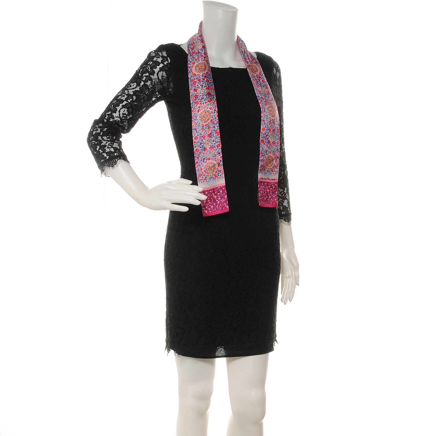 Louis Vuitton Silk Catania Bandeau Fuchsia 2 of 6