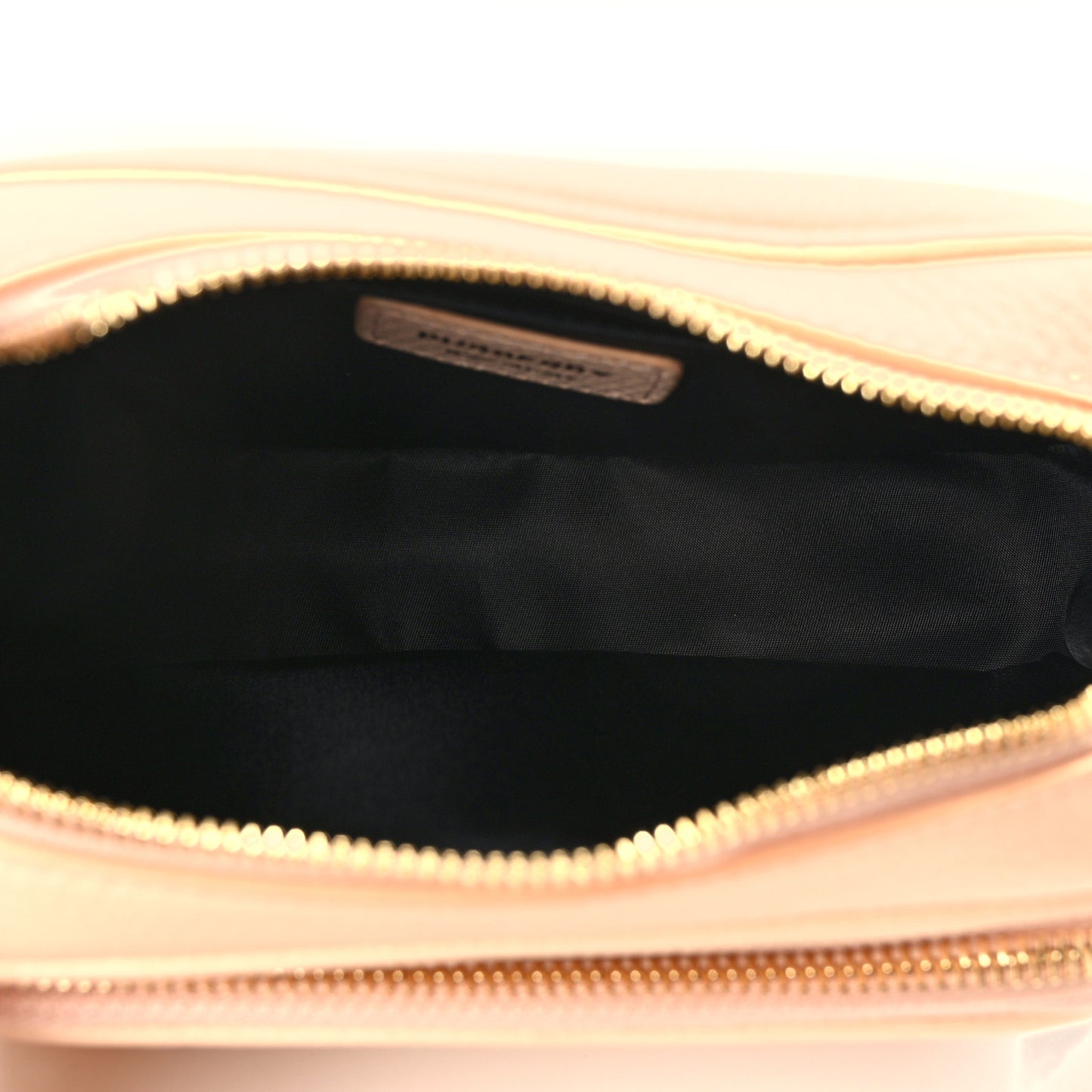 Grained Calfskin Small Camera Bag Peach Pink