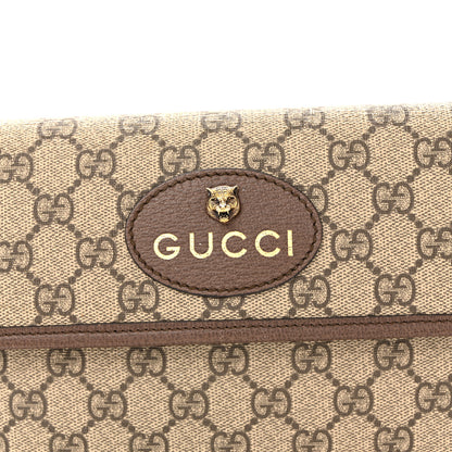 Gucci GG Supreme Monogram Neo Vintage Web Belt Bag Brown 8 of 11