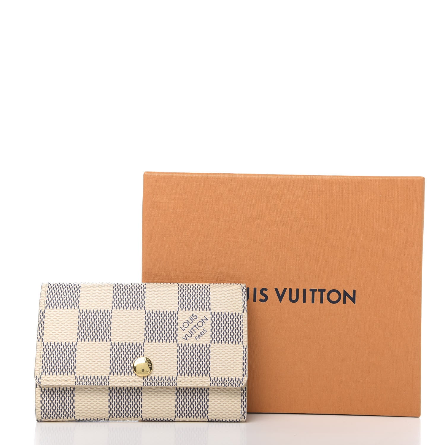 Louis Vuitton Damier Azur Multicles 6 Key Holder 9 of 9