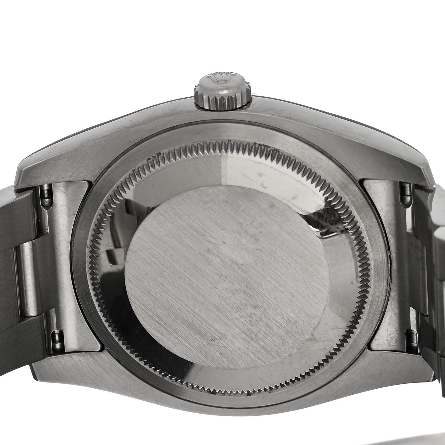 Stainless Steel 18K White Gold 36mm Oyster Perpetual Datejust Watch Silver Roman 116234