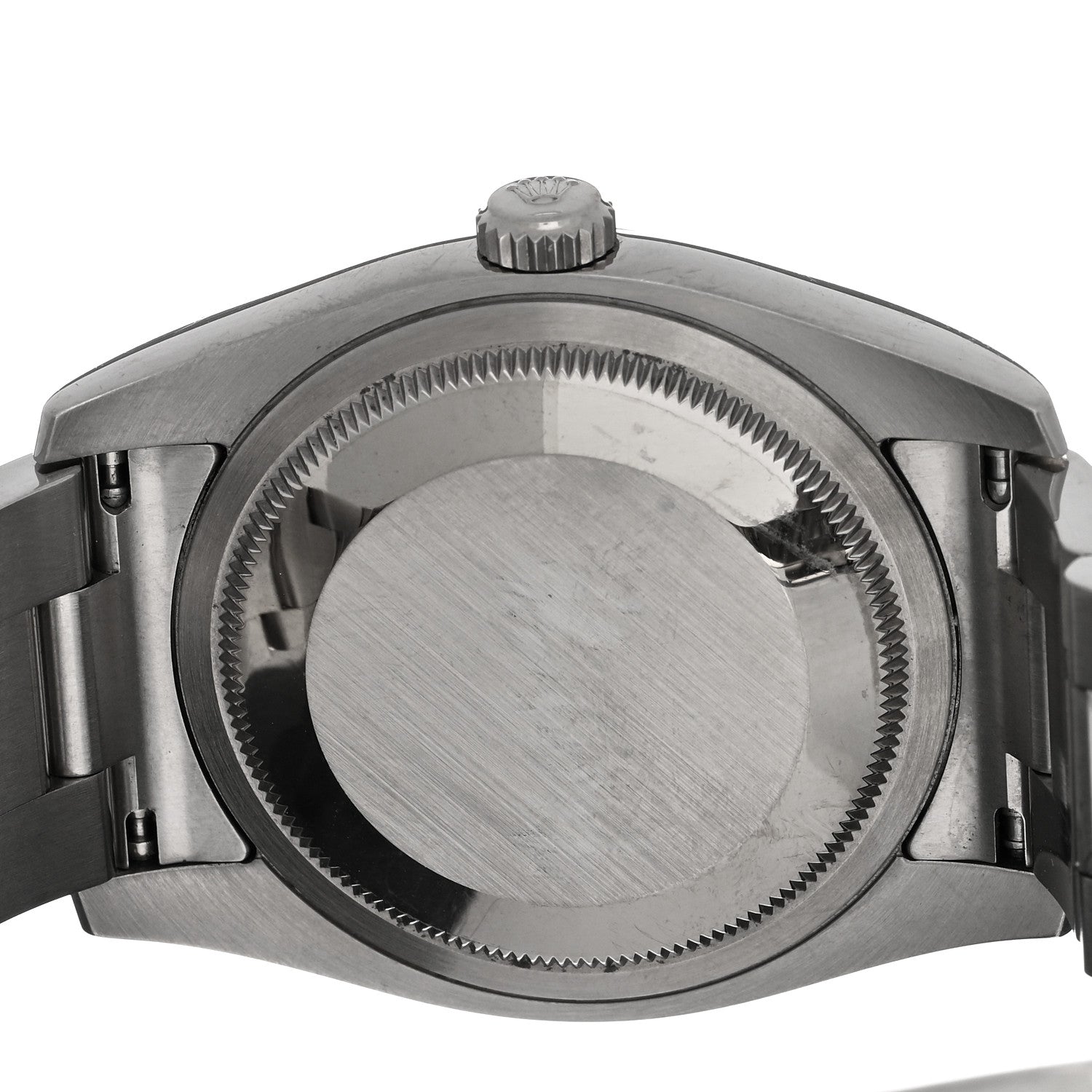 Rolex Stainless Steel 18K White Gold 36mm Oyster Perpetual Datejust Watch Silver Roman 116234 4 of 5