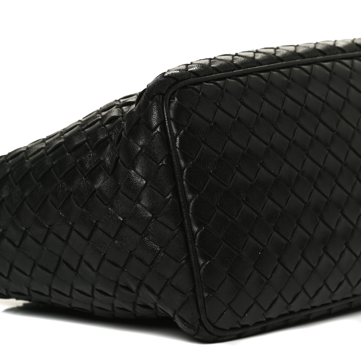 Bottega Veneta Nappa Intrecciato Small Shoulder Bag Black 10 of 12