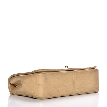 Chanel Lambskin Quilted Small Single Flap Beige 4 of 15