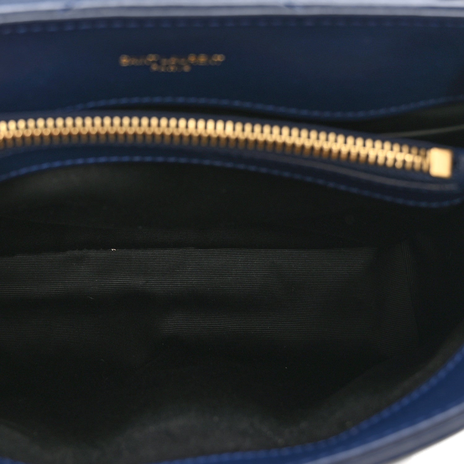Saint Laurent Calfskin Y Quilted Monogram Small Loulou Chain Satchel Blue Charron 8 of 11