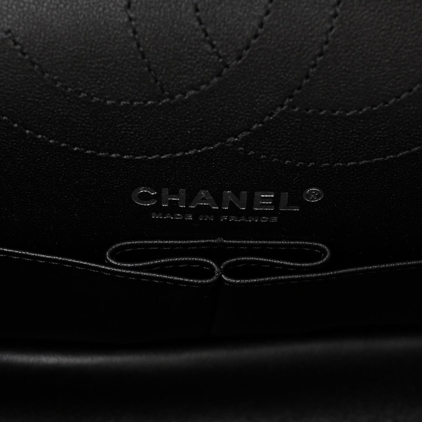 Patent Calfskin Quilted 2.55 Reissue 225 Flap So Black