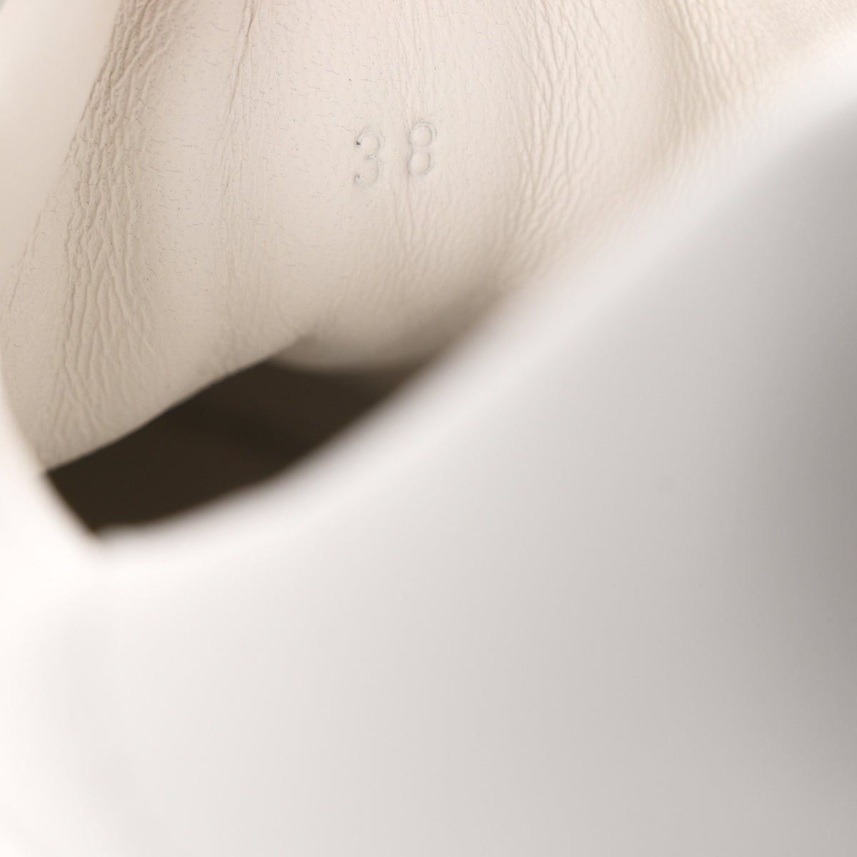 Hermes Calfskin Day Sneakers 38 White 9 of 10