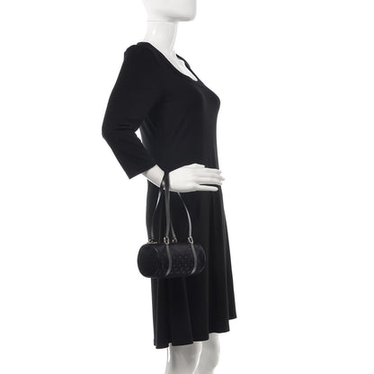 Louis Vuitton Satin Monogram Mini Papillon Black 2 of 6