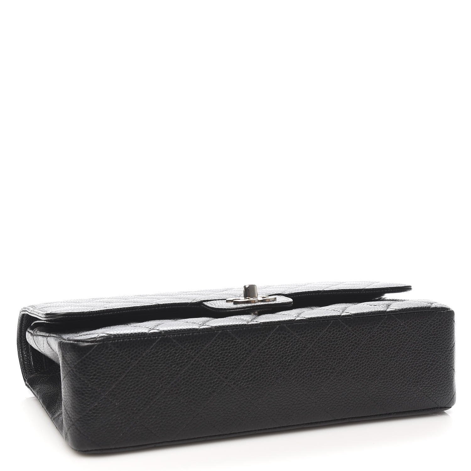 Chanel Caviar Quilted Medium Double Flap Black 4 of 12