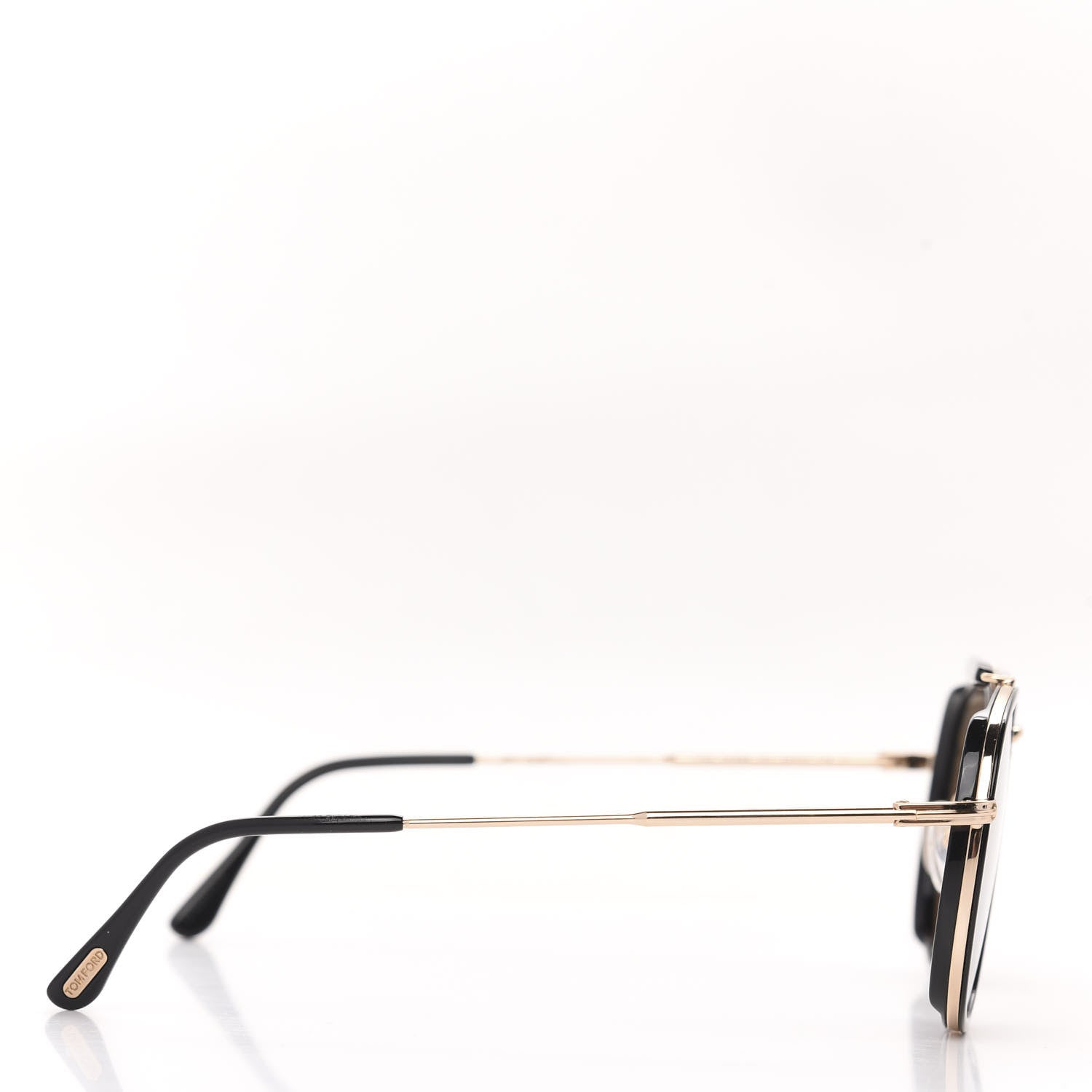 Tom Ford Tripp Sunglasses TF666 Black Gold 3 of 8