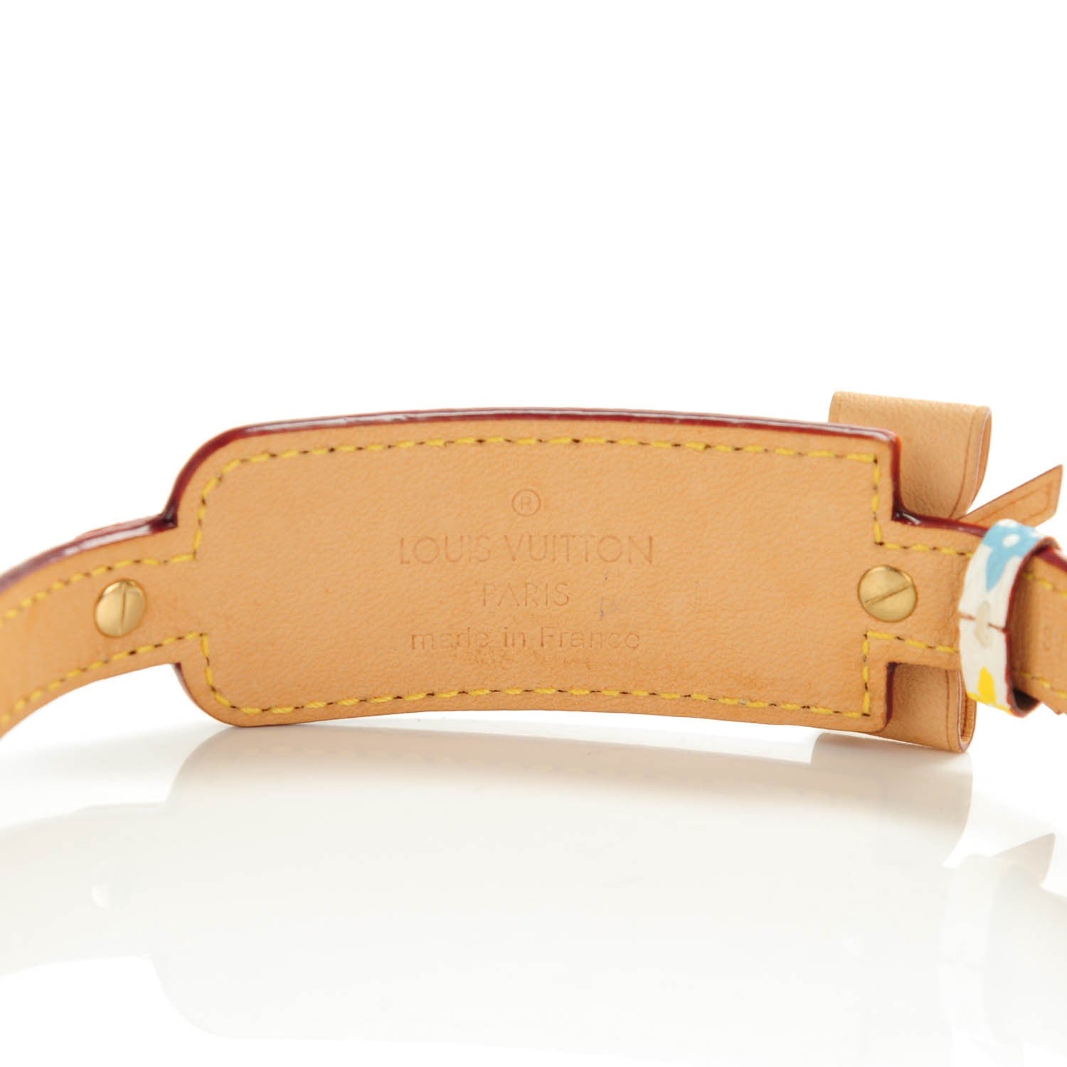 Louis Vuitton Monogram Multicolor Address Wish Bracelet White 5 of 6