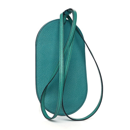 Hermes Chevre Mysore In-The-Loop Phone To Go GM Case Bleu Paon 2 of 6