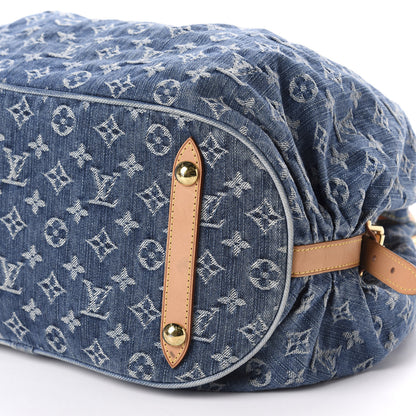 Louis Vuitton Denim Mahina XL Blue 7 of 11