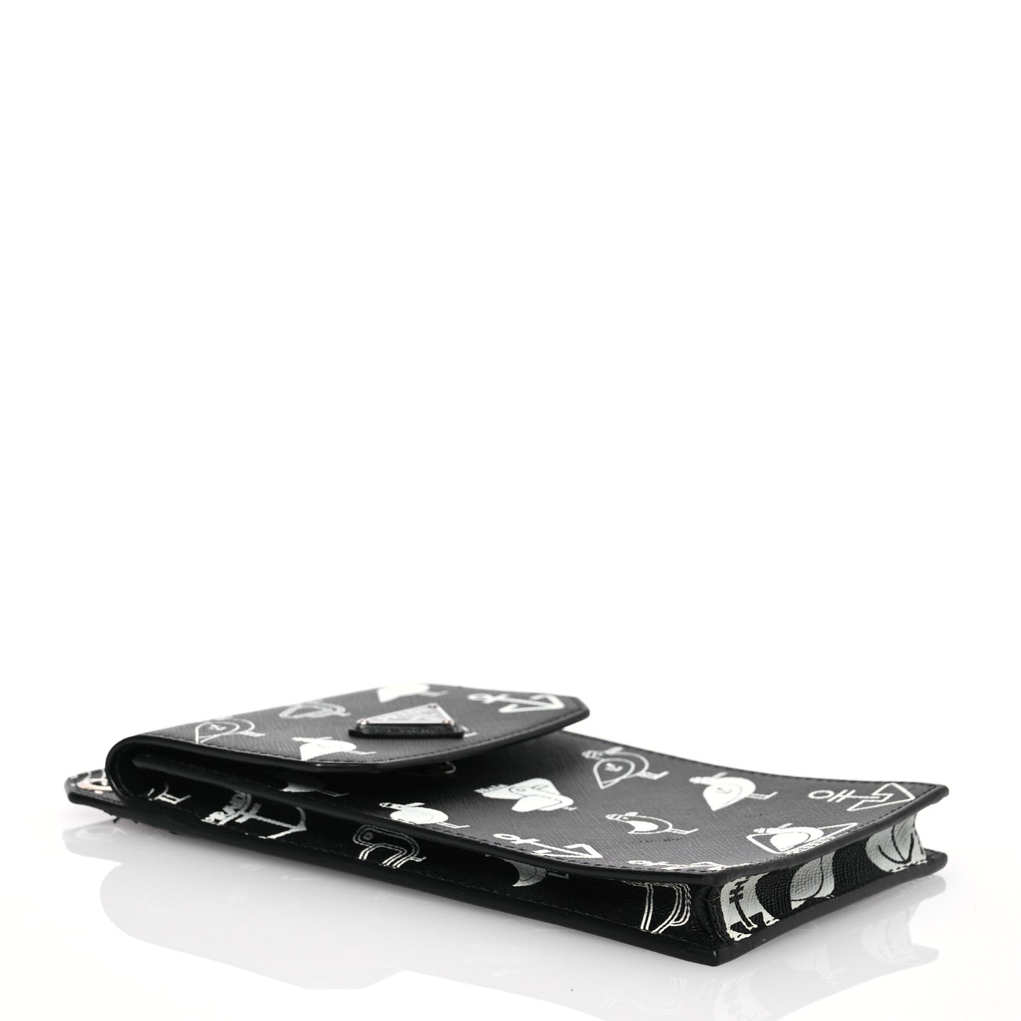 Saffiano Seagull Smartphone Case Black