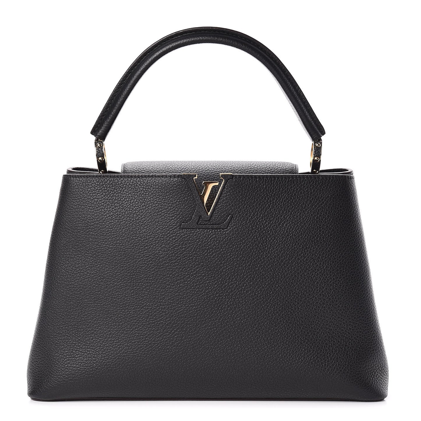 Taurillon Capucines MM Black