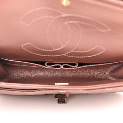Chanel Metallic Grained Calfskin Quilted 2.55 Reissue 225 Flap Copper Pink 4 of 8