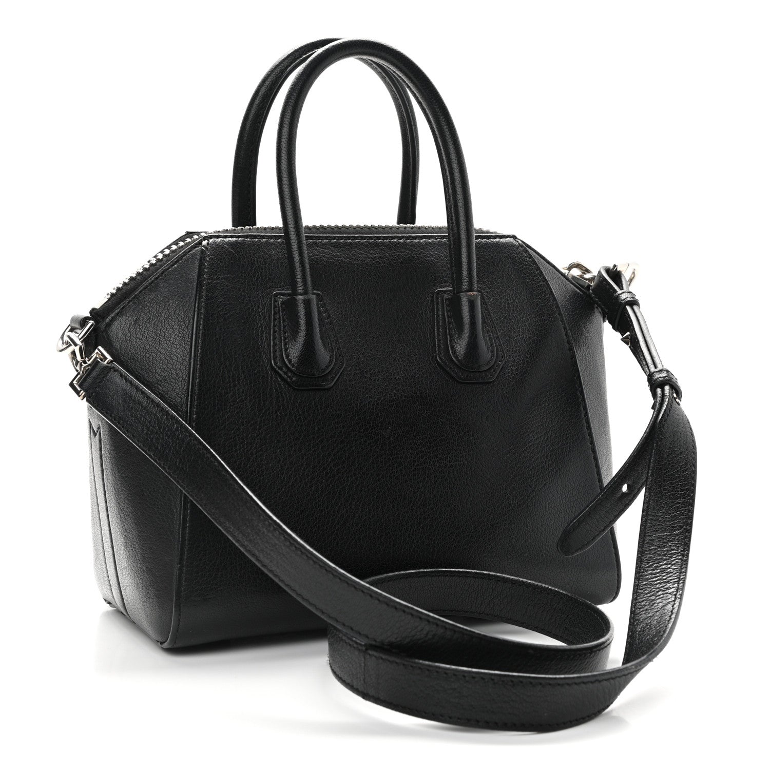 Givenchy Sugar Goatskin Mini Antigona Black 3 of 13