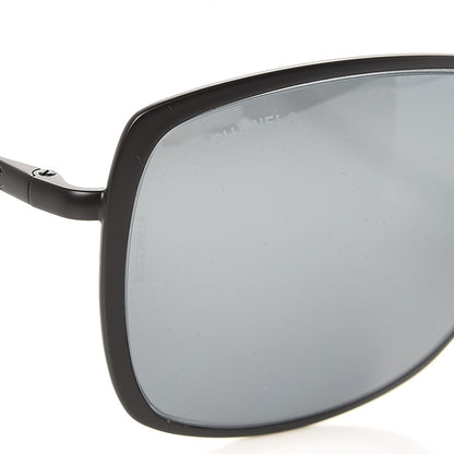 Chanel Metal Pilot Summer Sunglasses 4224 Black 9 of 11