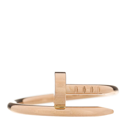 Cartier 18K Pink Gold Small Juste Un Clou Ring 49 5 1 of 5