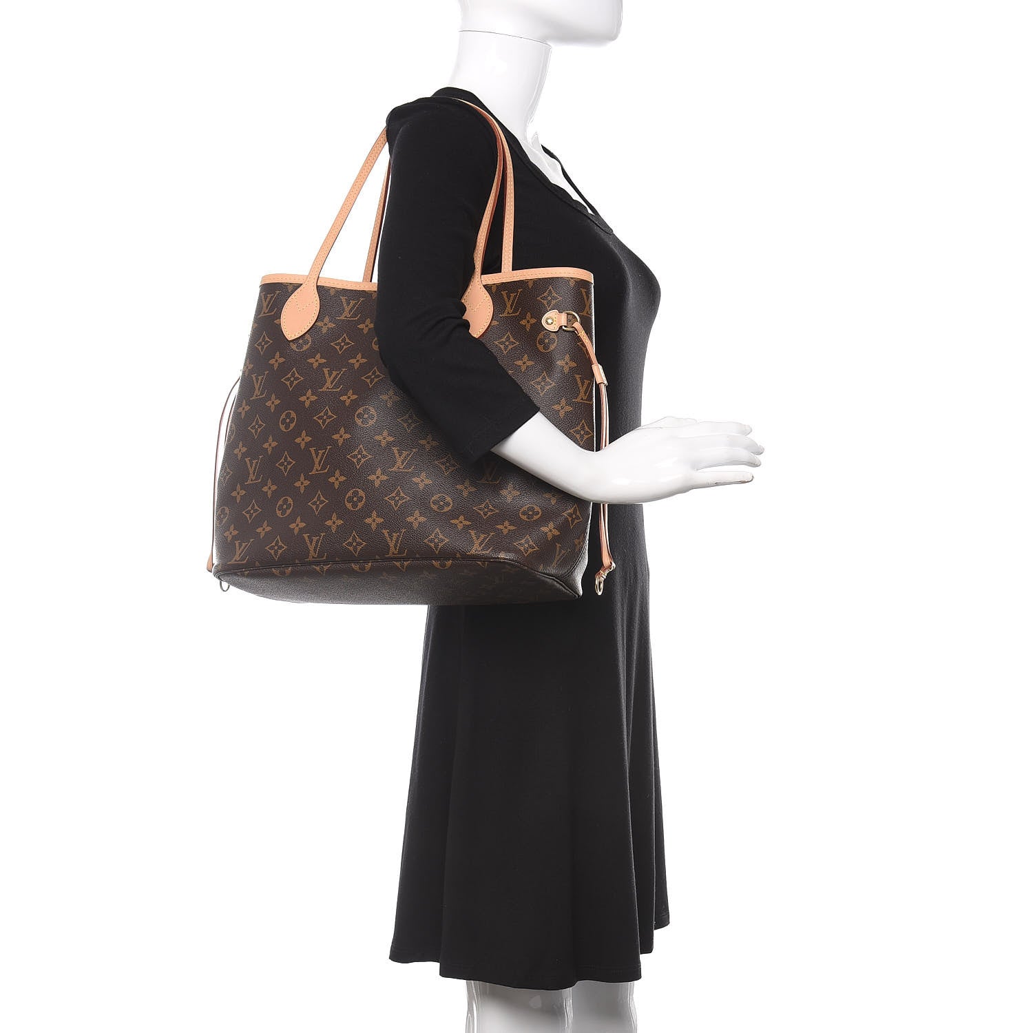 Louis Vuitton Monogram Neo Neverfull MM Pivoine 2 of 14
