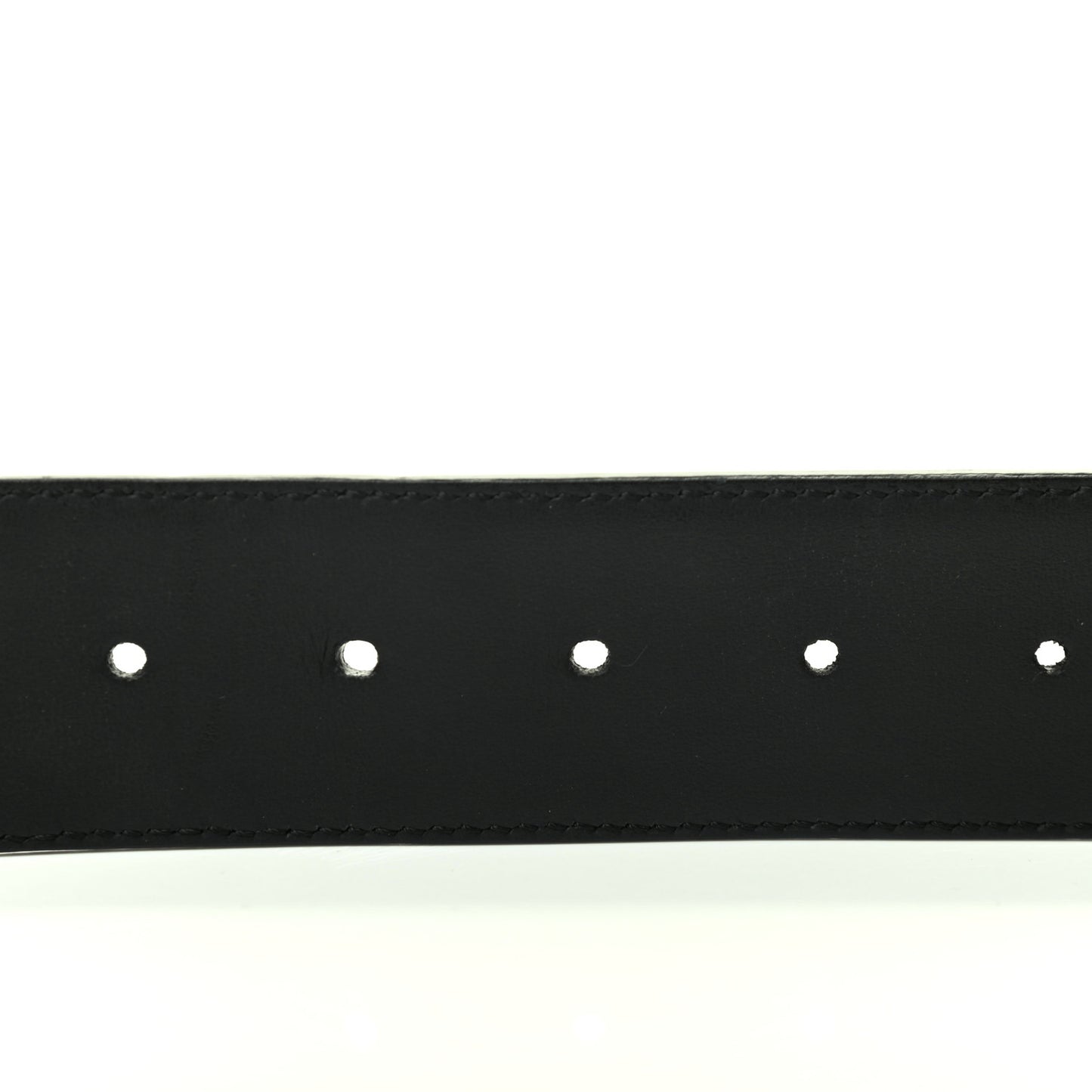 Vitello Century Bi-Color FF 1974 Embossed Belt 105 42 Maya Black