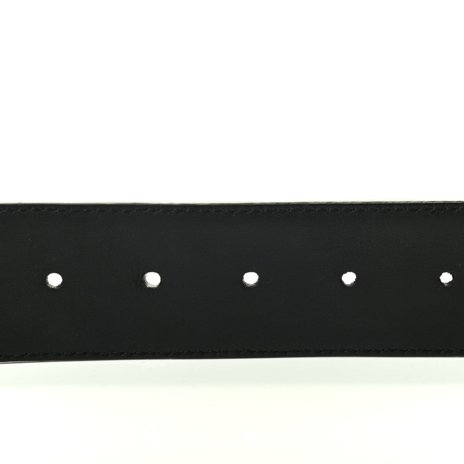 Fendi Vitello Century Bi-Color FF 1974 Embossed Belt 105 42 Maya Black 3 of 5