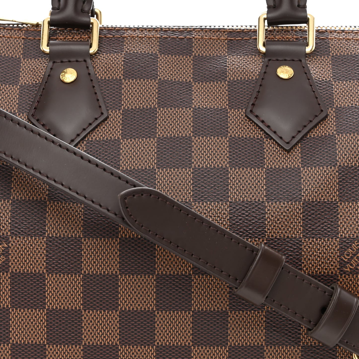 Damier Ebene Speedy Bandouliere 25
