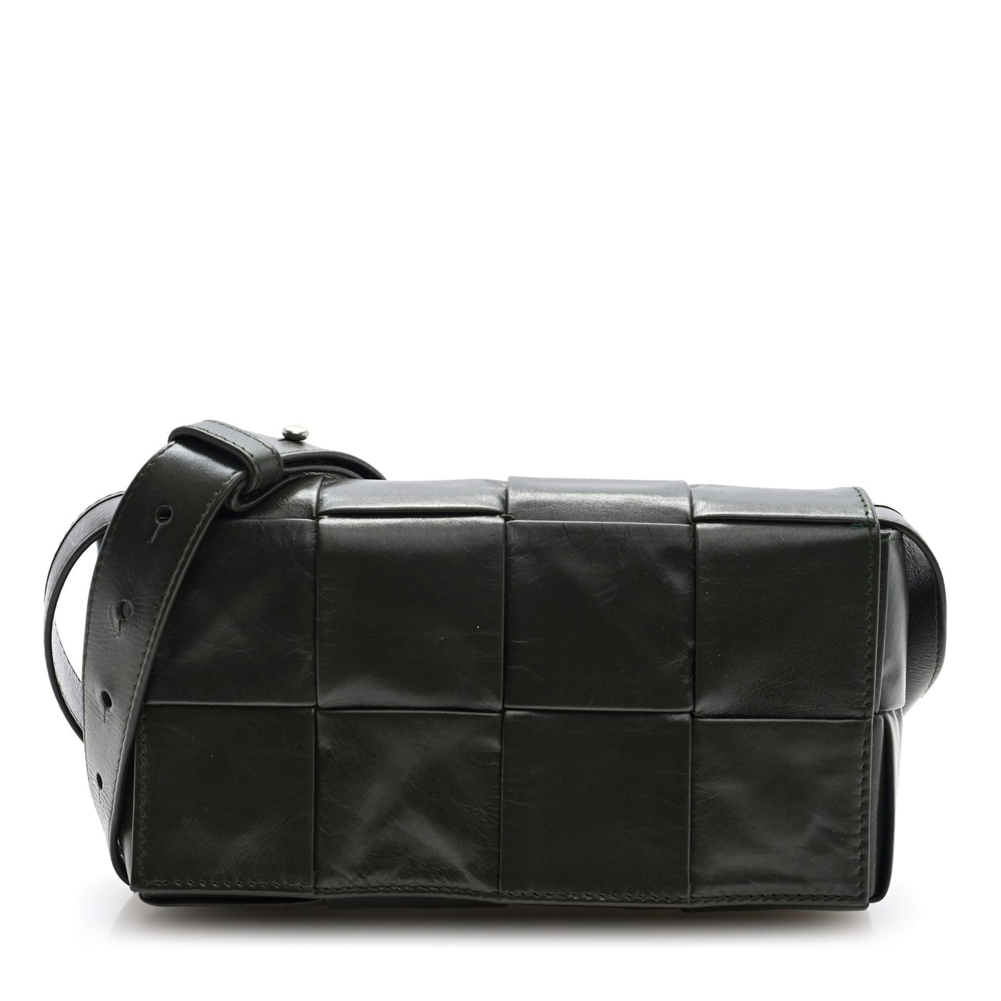 Paper Calfskin Intreccio Cassette Belt Bag Camping
