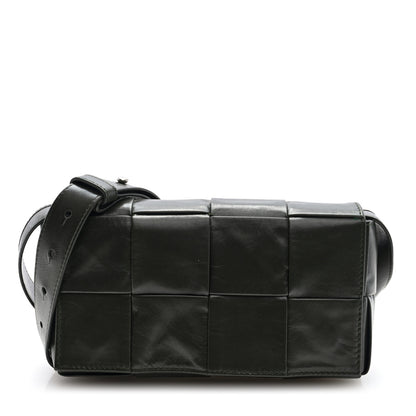 Bottega Veneta Paper Calfskin Intreccio Cassette Belt Bag Camping 1 of 9